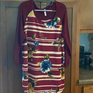 Plus size tunic and vest